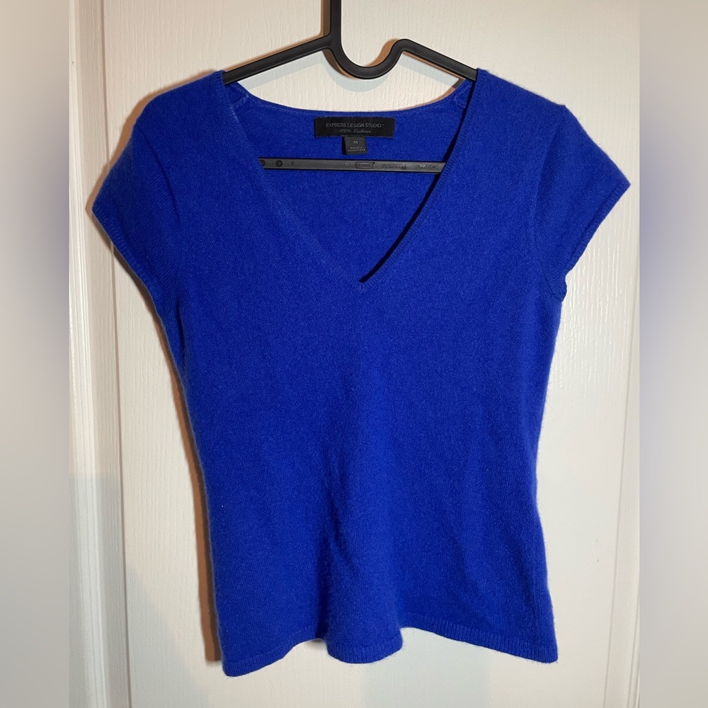 Express design studio cashmere sweater vest shirt